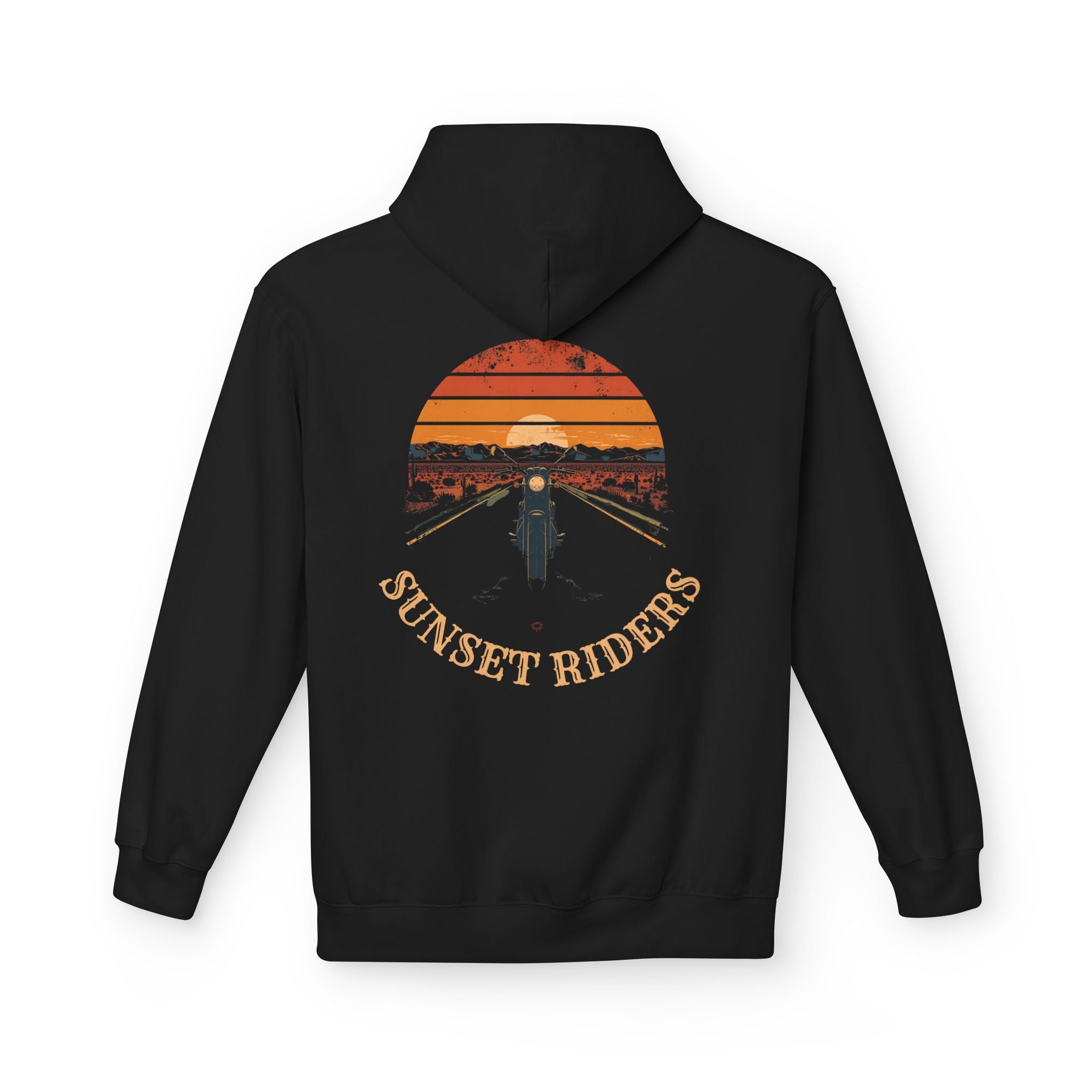 Black Hoodie Sunset Riders
