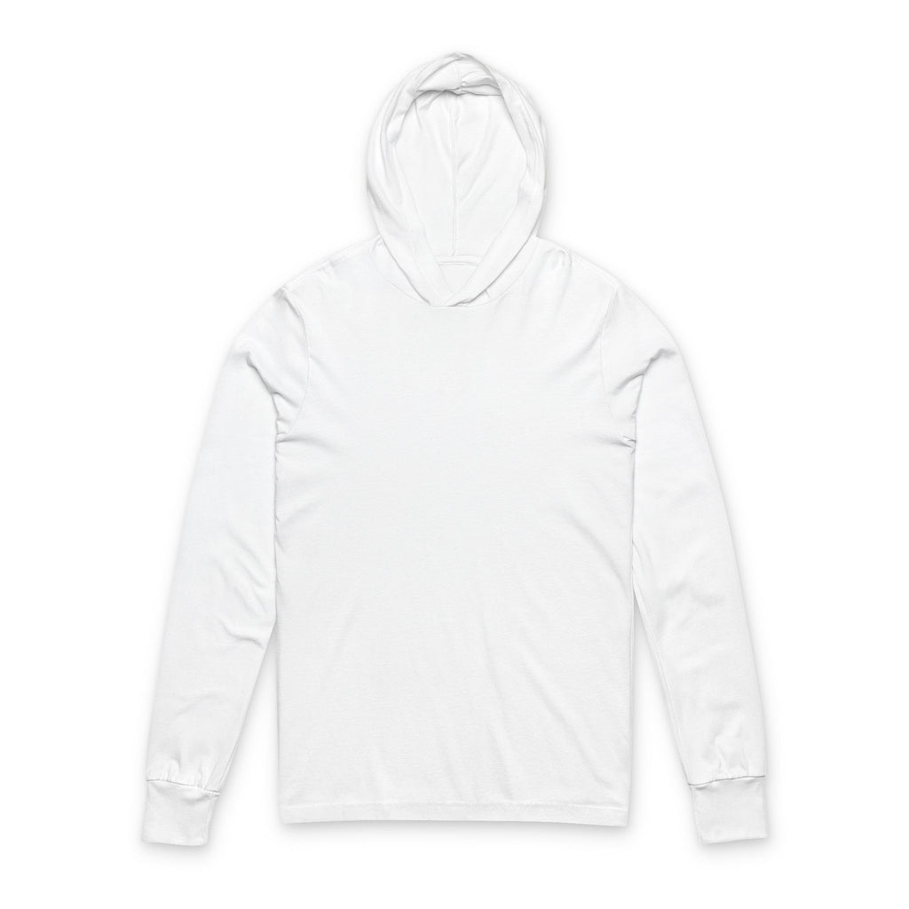 White Hoodie Born to Be Free