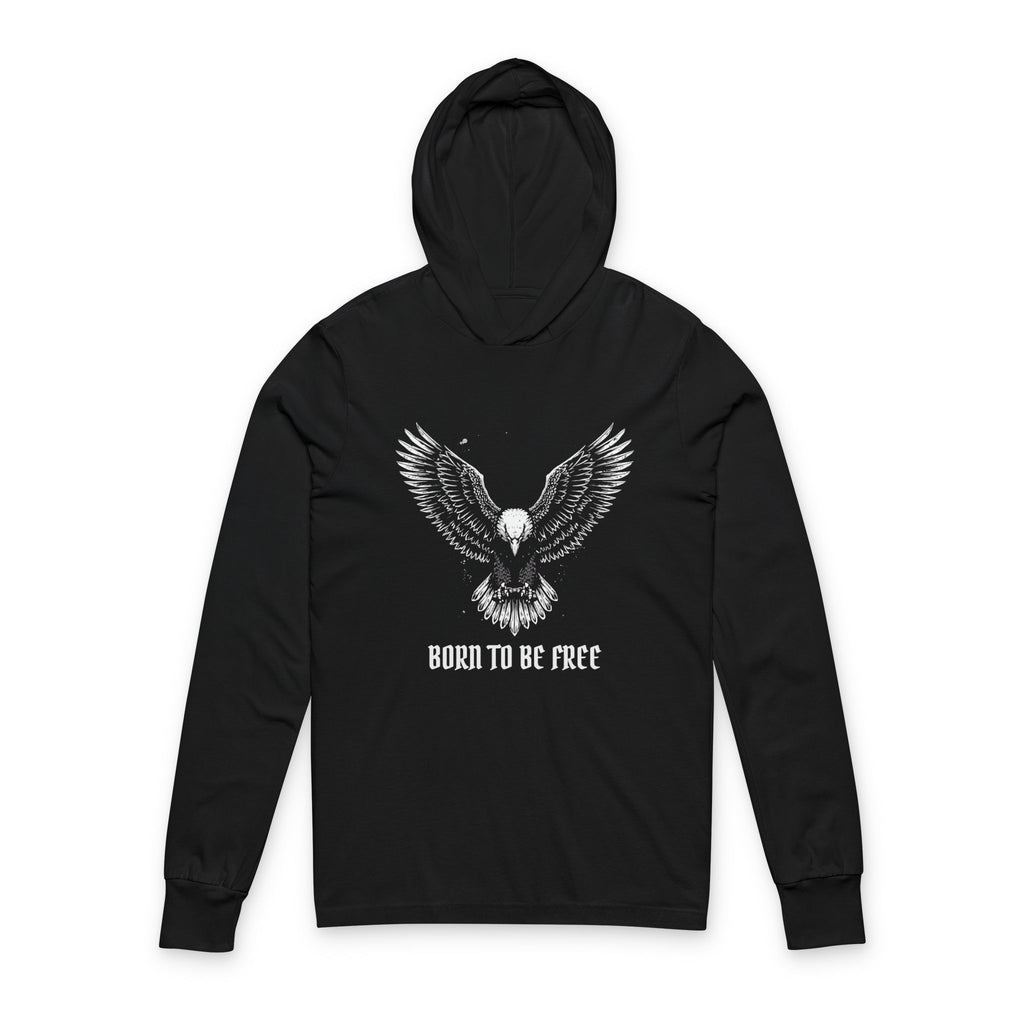 Black Hoodie Born to be Free